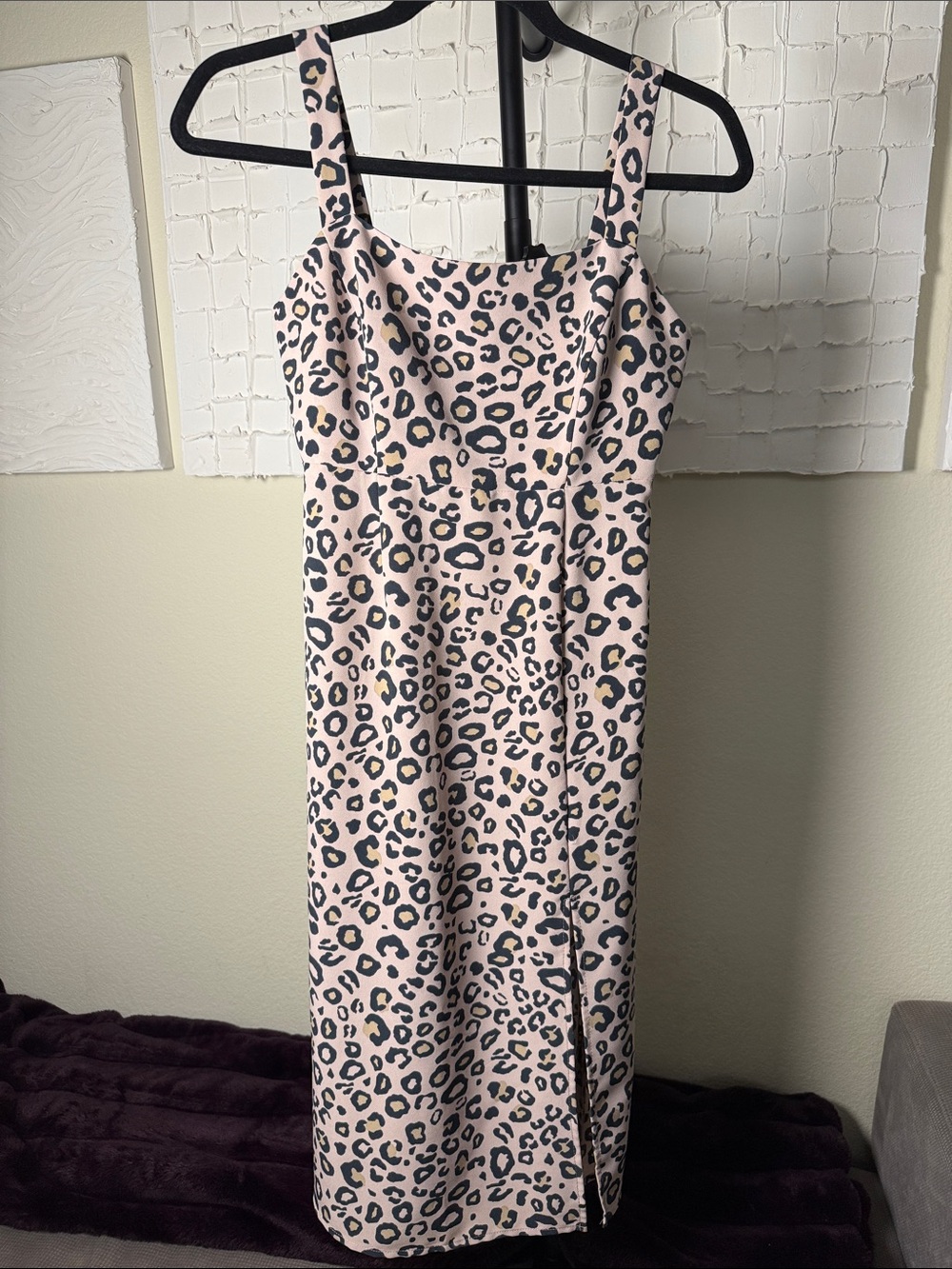 Sanctuary Leopard Print Sheath Dress Sleeveless Size 0